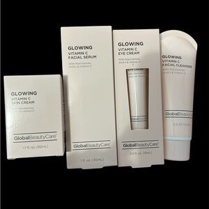Glowing Vitamin C Skincare Set - White by Global Beauty Care NWT